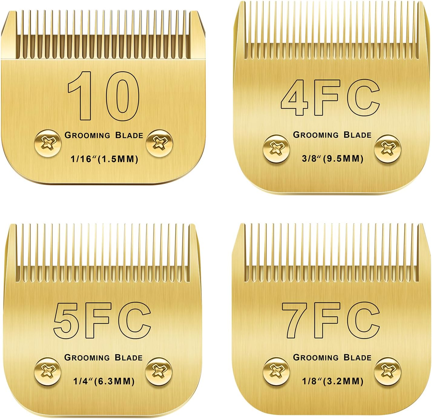 Cosyonall 5FC Hundescherklinge - Kompatibel Mit Andis/Oster A5/Wahl KM Serie