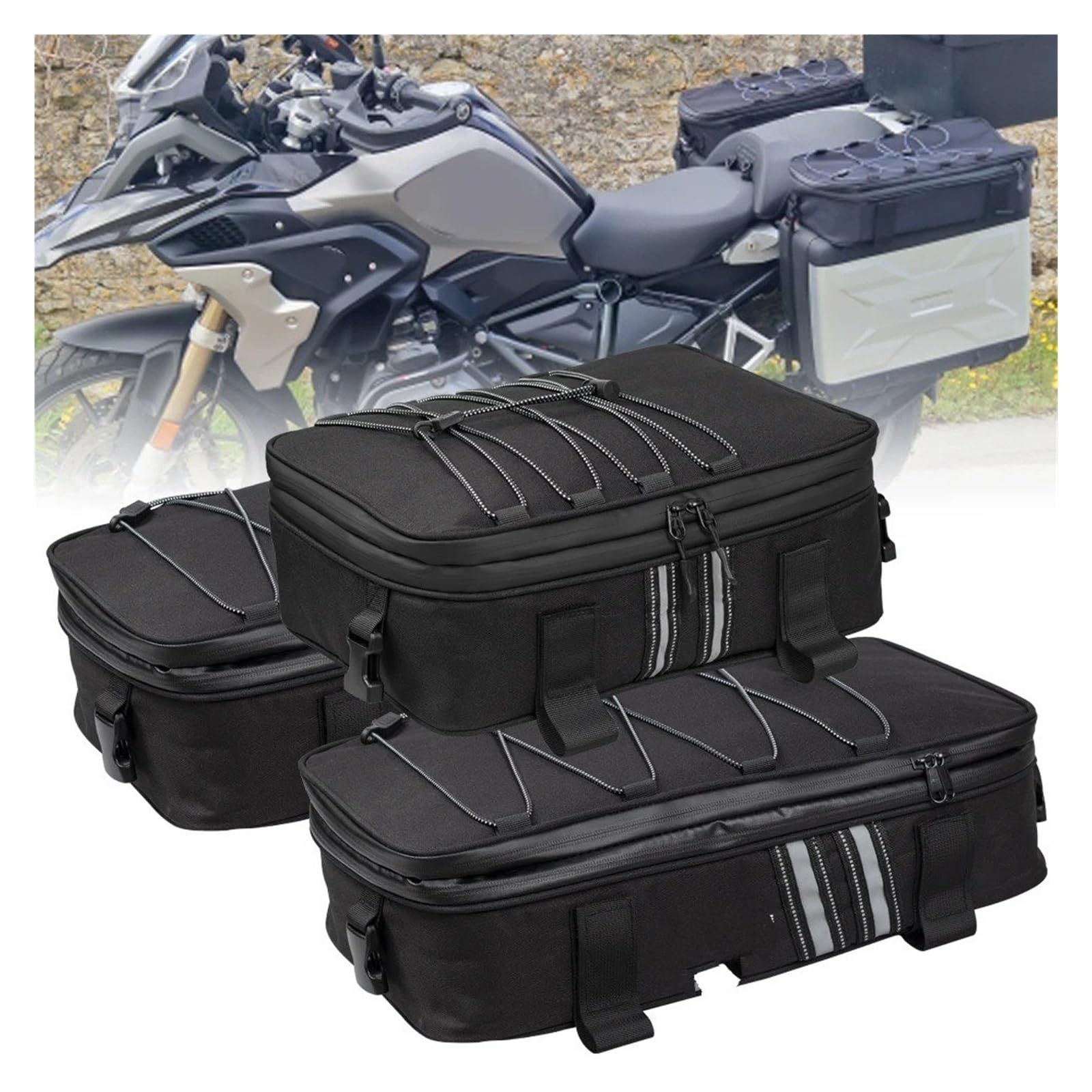 Motociclo Borse Serbatoio Per BMW R 1200 1250 GS LC Per Adventure Bauletto Accessori F650GS G310GS ADV Borse Laterali Per Moto Moto Selle Bagagli(2 side)