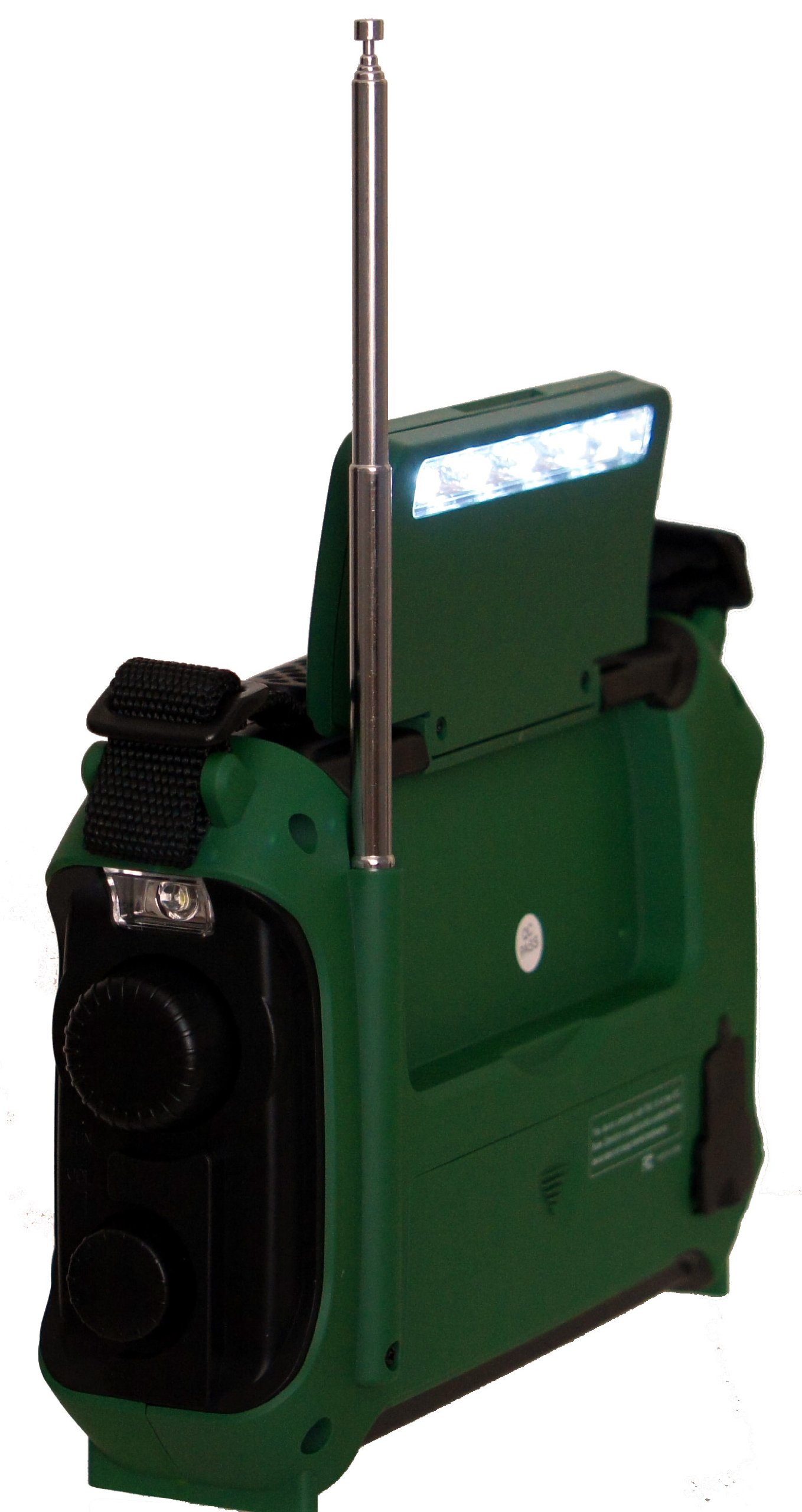 Kaito Ka500 IP Voyager Solar / Dynamo Radio AM/FM/SW NOAA previsioni meteo con allarme e caricatore per cellulare, verde