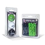 Team Golf NFL Seattle Seahawks Golf Ball Set (3 Count) & Tees (50 Count)