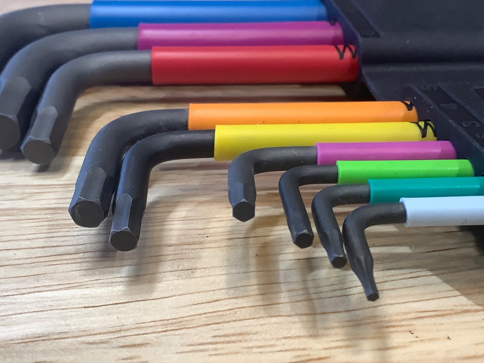 Wera Tools 05073593001 950 SPKL/9 SM N SB Long ARM HEX Key Set, One Size, Multi photo review