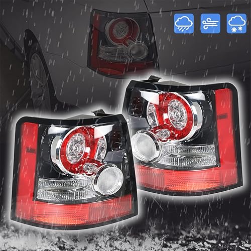 Miniatura 7 de labwork Repuesto de luces traseras LH y RH para Range Rover Sport 2005-2013 para el lado del conductor y del pasajero