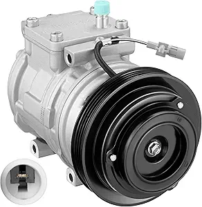 BDFHYK 67324 Air Conditioning A/C Compressor with Clutch Compatible with Toyota Tacoma V6 3.4L 1995 1996 1997 1998 1999 2000 2001 2002 2003 2004