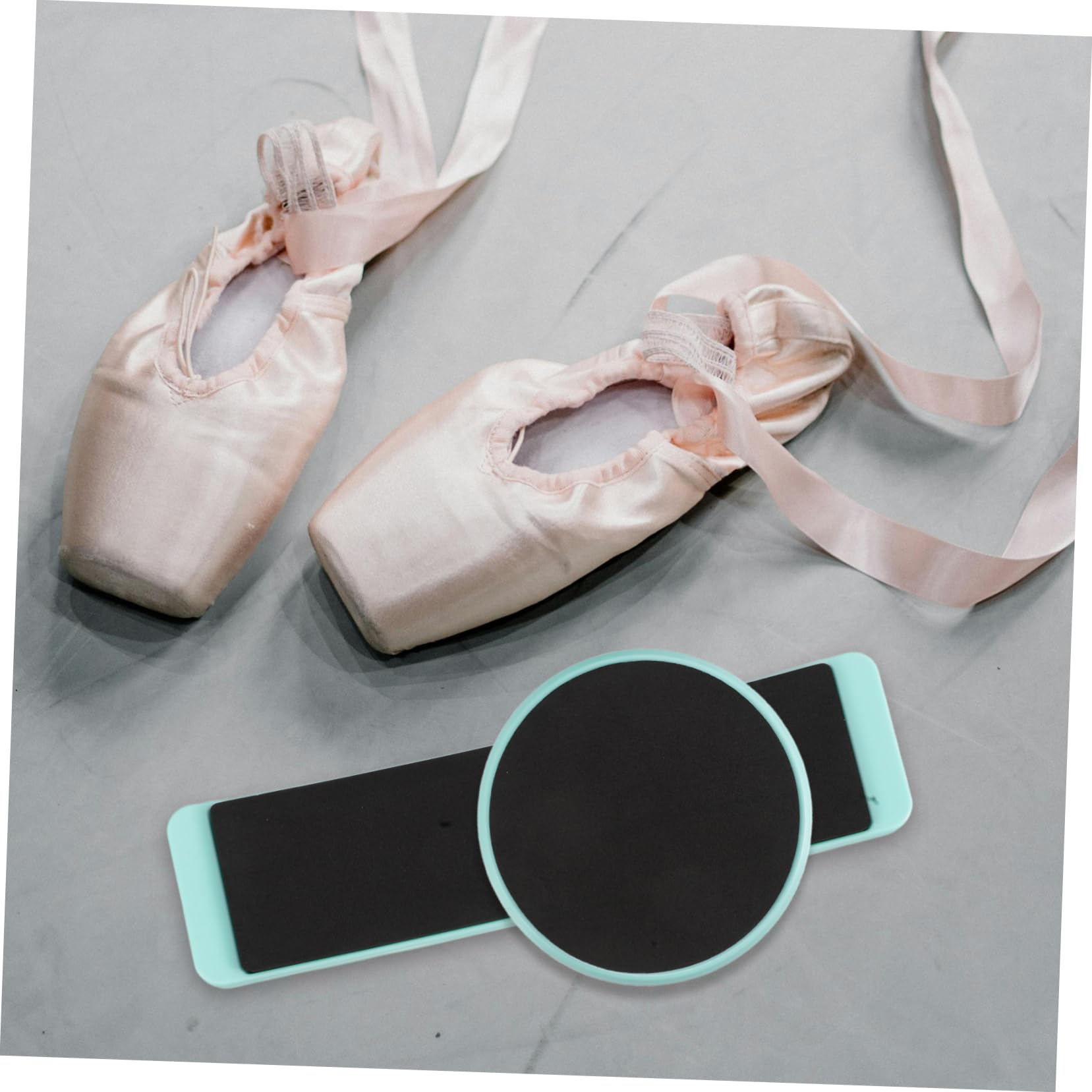 Planche Tournante de Danse ABS EVA Ronde Carrée 2pcs pour Débutants Équilibre Technique
