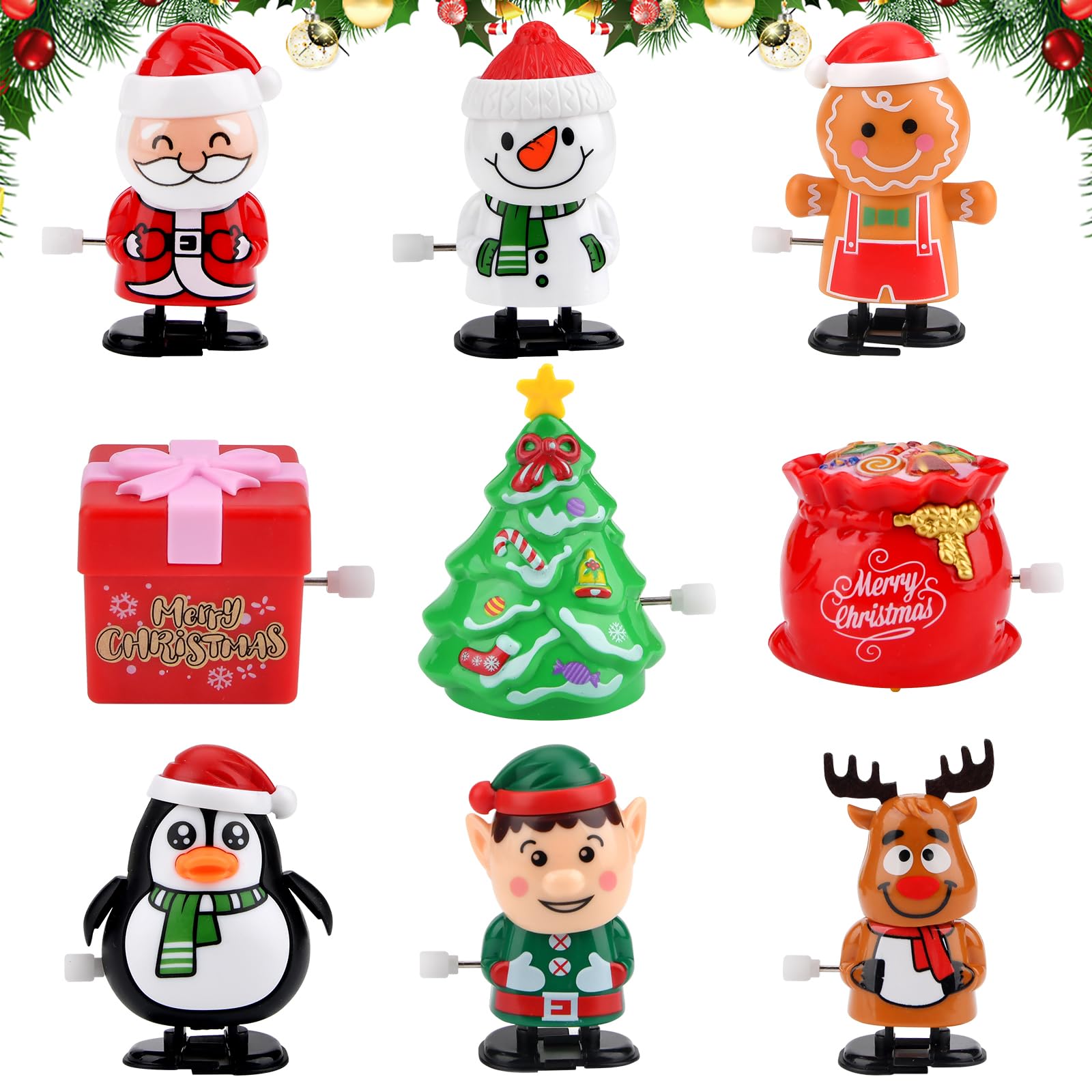 Pipihome Christmas Wind Up Toys
