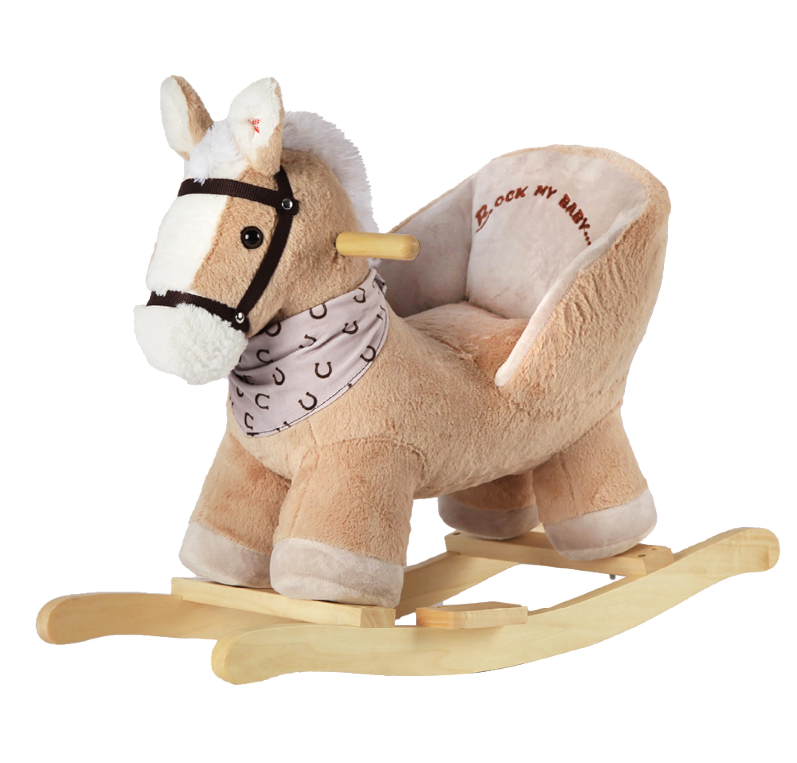 Rock My Baby Rocking Horse，wooden structure，TIC CPC certification，classic toys