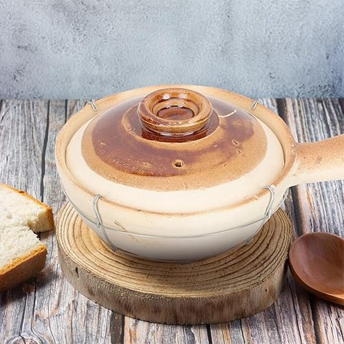 Miniatura 9 de Veemoon Mango asiático Vapor L Diseño de estilo de comida Ollas de cocina para plato conveniente tradicional Tapa de arroz multifuncional Cocina del