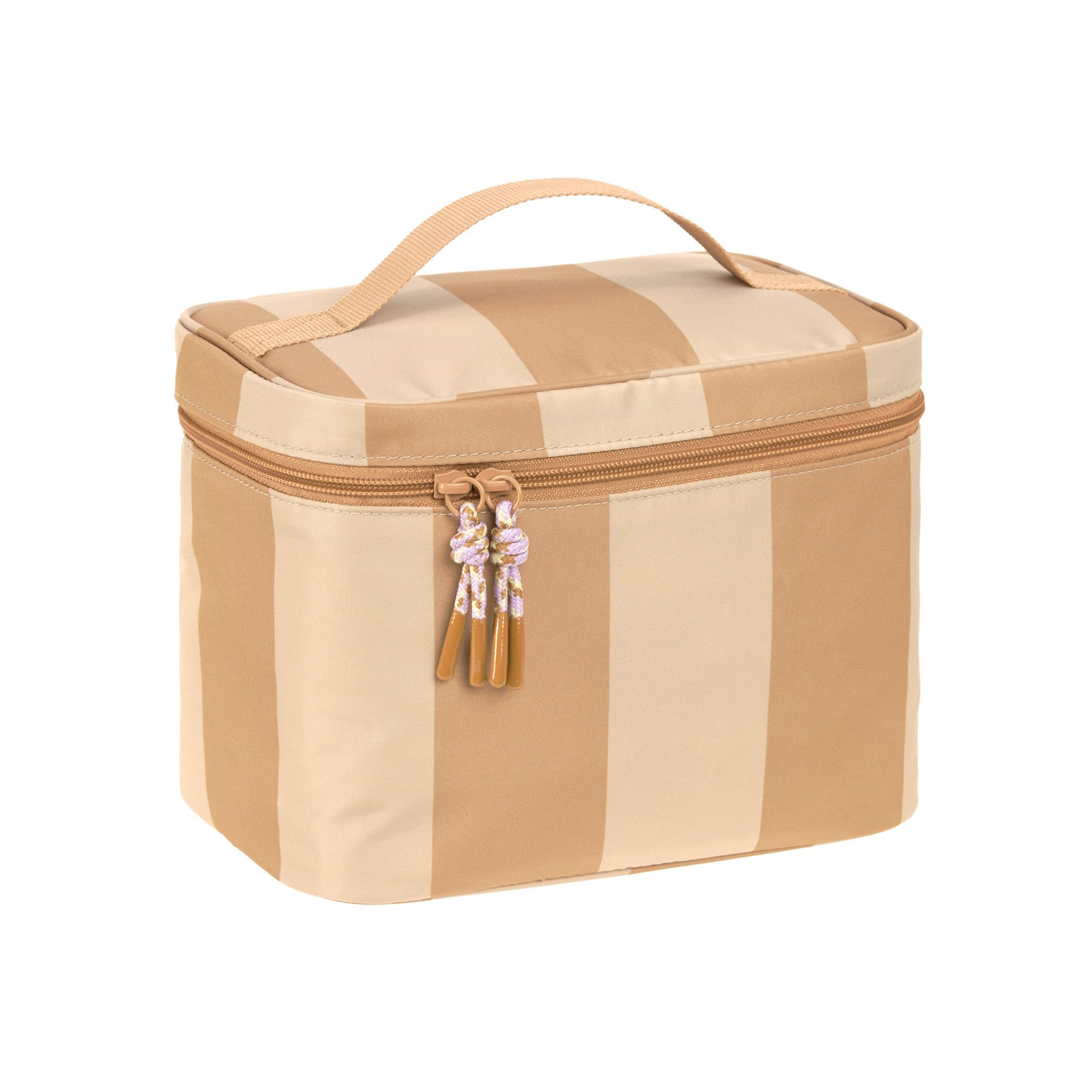 LÄSSIG Baby Wickeltisch Organizer Windel-Organizer to Go/Casual Nursery Caddy To Go beige/camel
