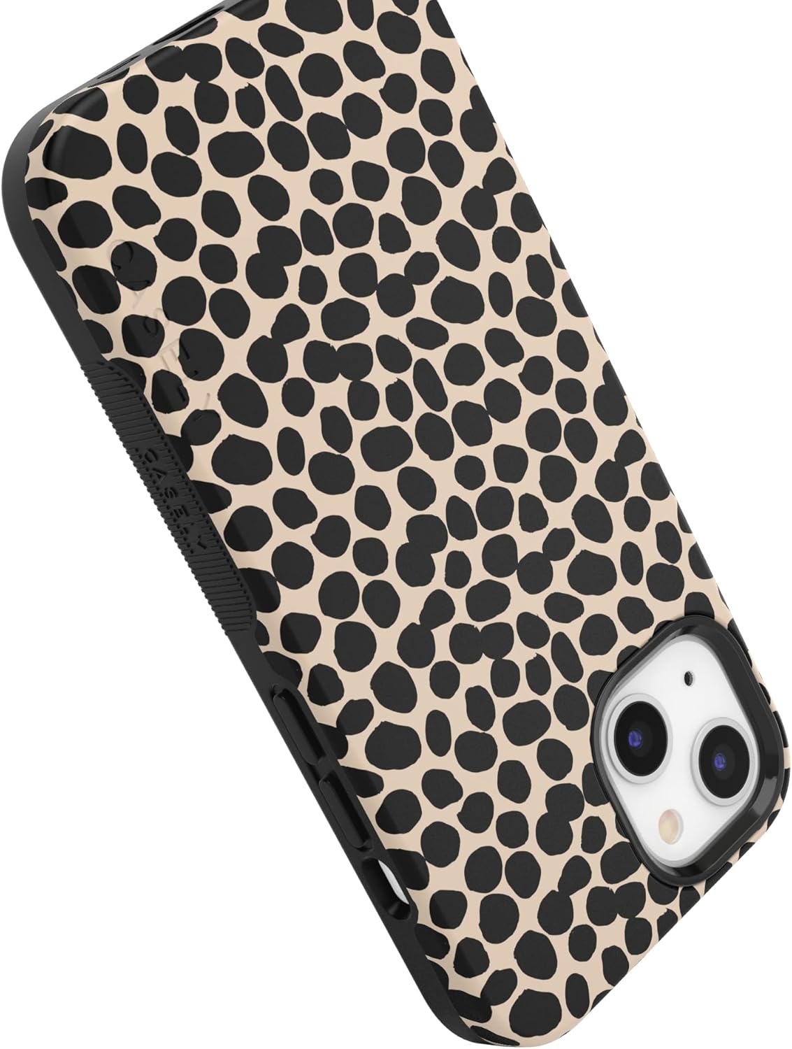 Casely iPhone 13 Case | Lost in Spots | Cheetah Print | Bold Protective Design | Compatible with MagSafe