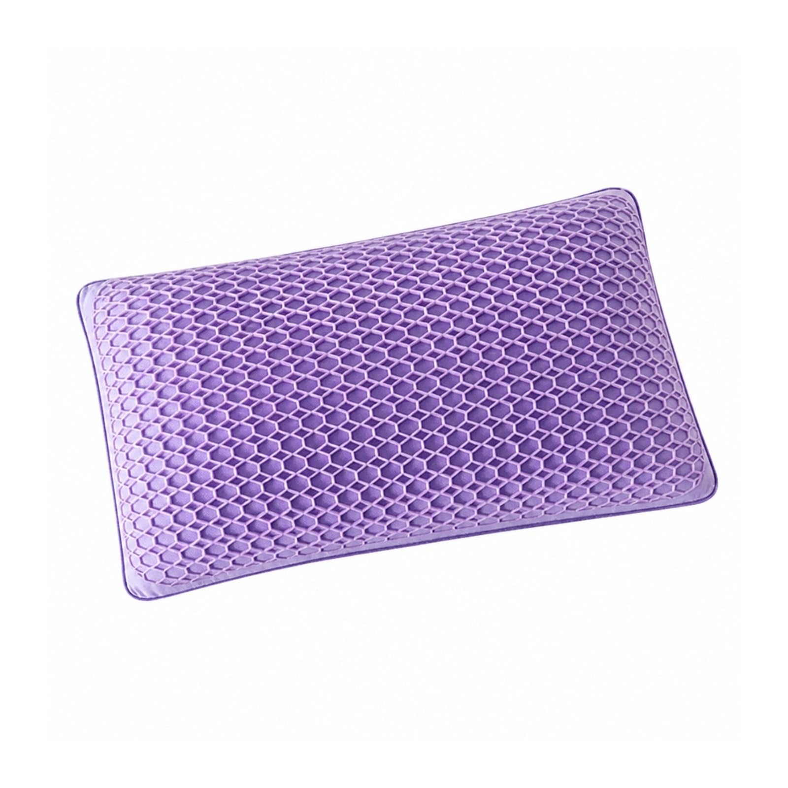 AMRTTWY Honeycomb Pillow, TPE Pectin Feather Pillow Neck,Gel Cushion