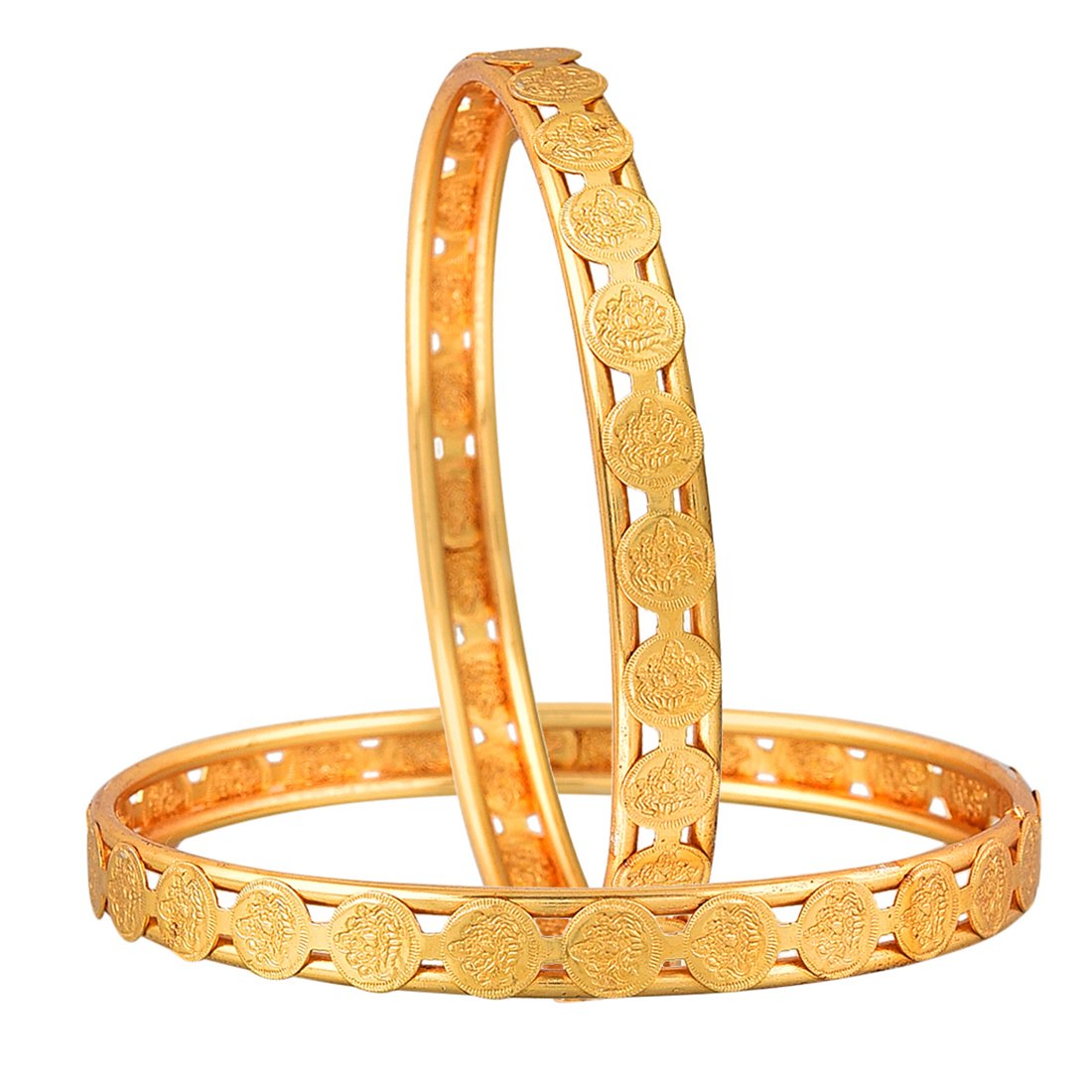 See full amazon price history chart for ZENEME Temple Coin Designer Precious Gold Plated Bangles Jewellery for Women & Girls (2.6) ZENEME Temple Coin Designer Precious Gold Plated Bangles Jewellery for Women & Girls (2.6) (B06Y58Q49W) Amazon Price History, Amazon Price Tracker