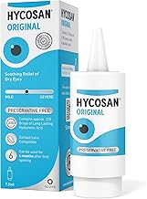 Hycosan Original - Preservative Free Eyedrops - Sodium Hyaluronate 0.1% - Eye Drops for Mild to Moderate Dry Eyes and Contact Lens Irritation - 7.5ml