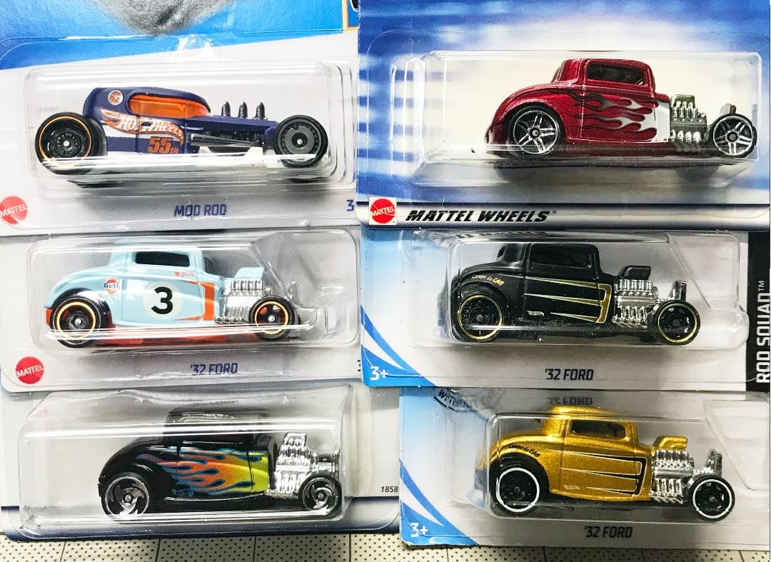 Amazon.co.jp: ホットウィール 32 FORD MOD RODトレジャーハント
