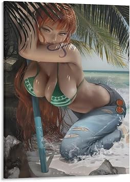 Sexy Hot Girl Posters Anime Figures Adult Canvas Art Posters Home Bar Kitchen Coffee Man Cave Garage Wall Decor Art Frameless 8x10inch