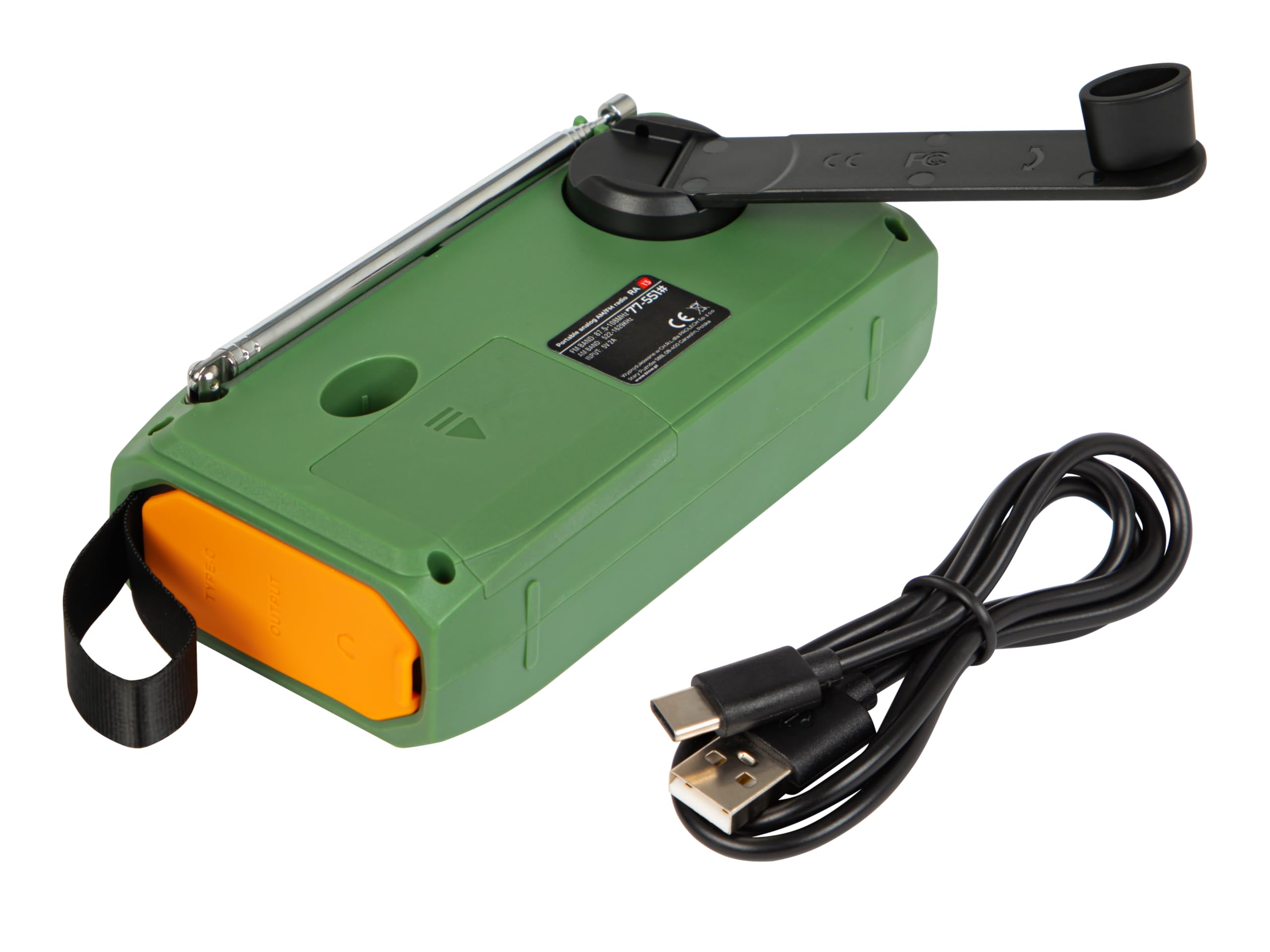 BLOW RADIO SOLARNE BUDOWLANE KEMPINGOWE AM/FM DYNAMO LATARKA POWERBANK USB SOS