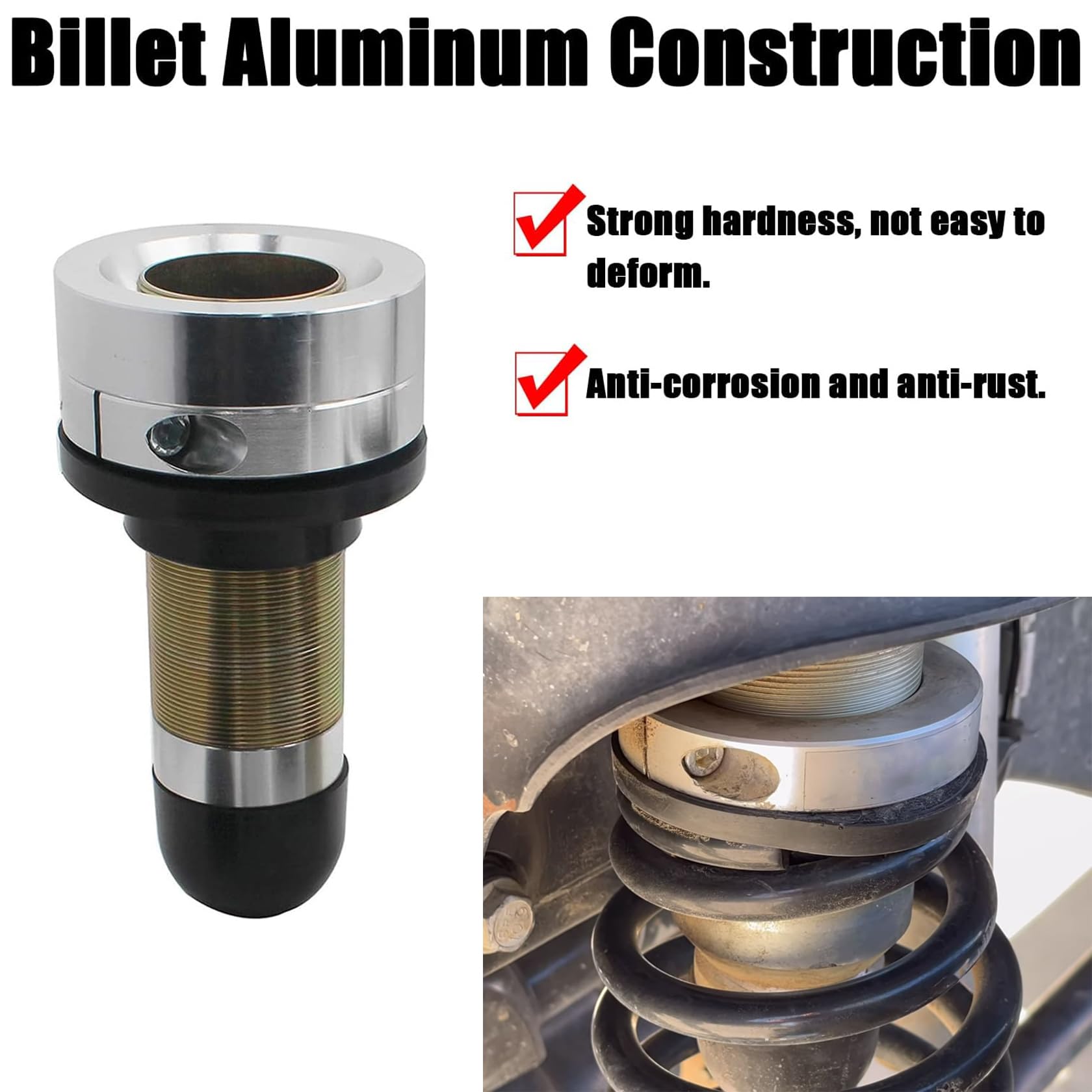 Amazon.co.jp: Timilge フロントアジャスタブルコイルスペーサーキット