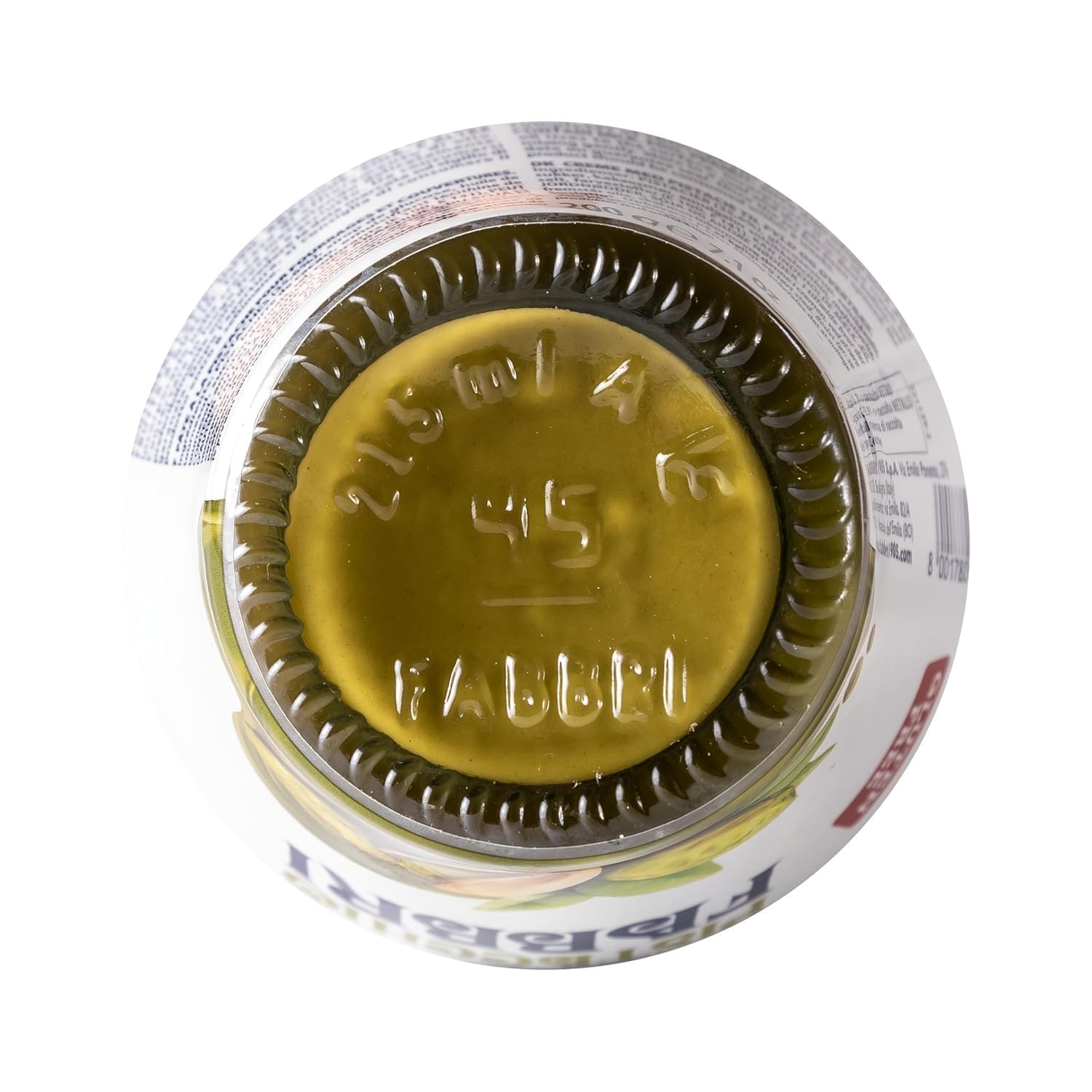 Fabbri Crema al Pistacchio, Crema Spalmabile, Confezione da 6 Barattoli, 200 g, + portachiavi italy shop service