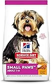 Hill's Science Diet Dry Dog Food, Adult, Small Paws For Small Breed Dogs, Chicken Meal & Rice, 4.5 Lb. Bag
