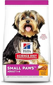 Hill's Science Diet Adult Small & Toy Breed Dry Dog Food, Chicken Meal & Rice Recipe, 15.5 lb. Bag