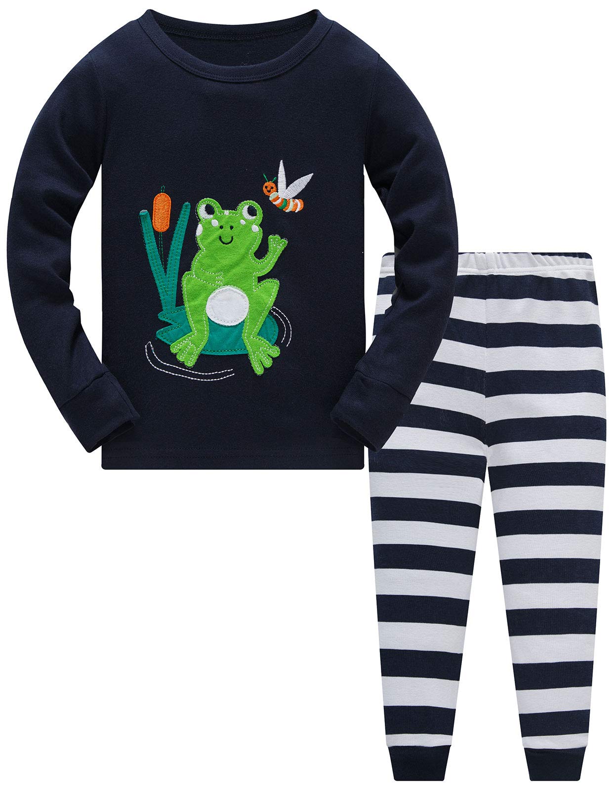 TEDD Boys Pyjamas Dinosaur Nightwear Cotton Toddler Clothes Kids Sleepwear Long Sleeve Christmas Pjs Sets 2 Piece Outfit Xmas Gift 1-12 Years — view 11