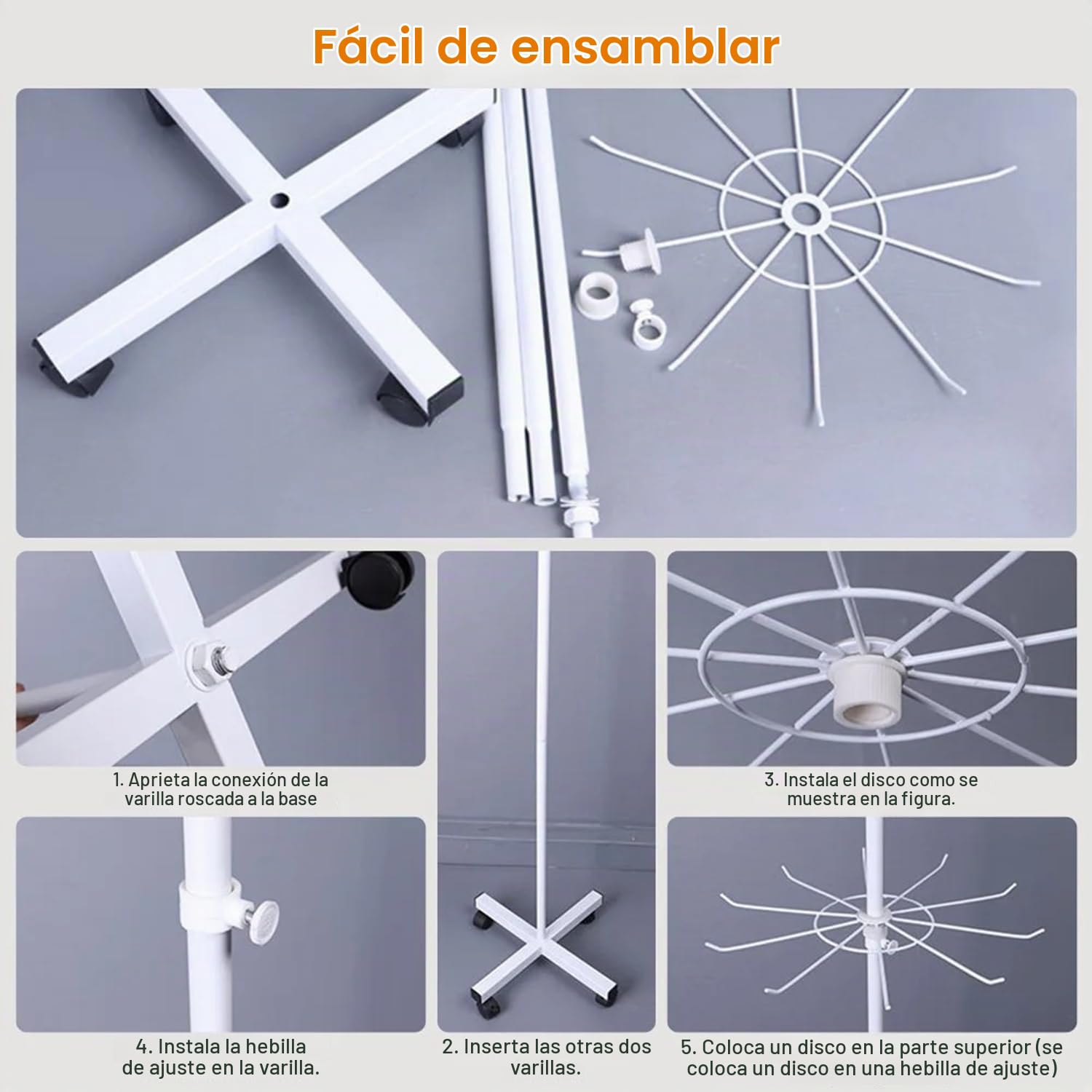 Estantería Metálica,Estantería Giratoria De 7 Niveles,Estantes Verticales Para Tiendas y Supermercados,Puede Contener Sombreros,Guantes,Bufandas,Etc.,Para Uso Comercial Como Doméstico(Blanco)