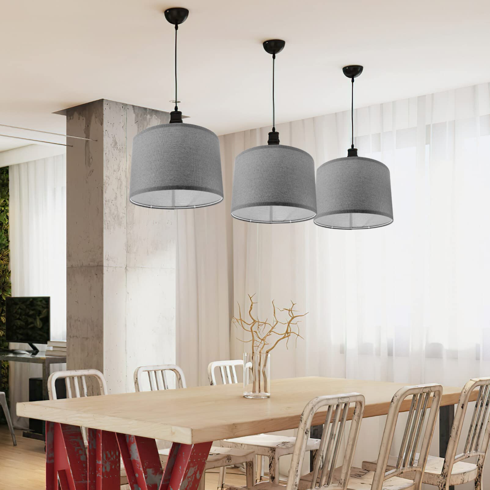 Lampekap voor Kroonluchter of Wandlamp zwart design Helena