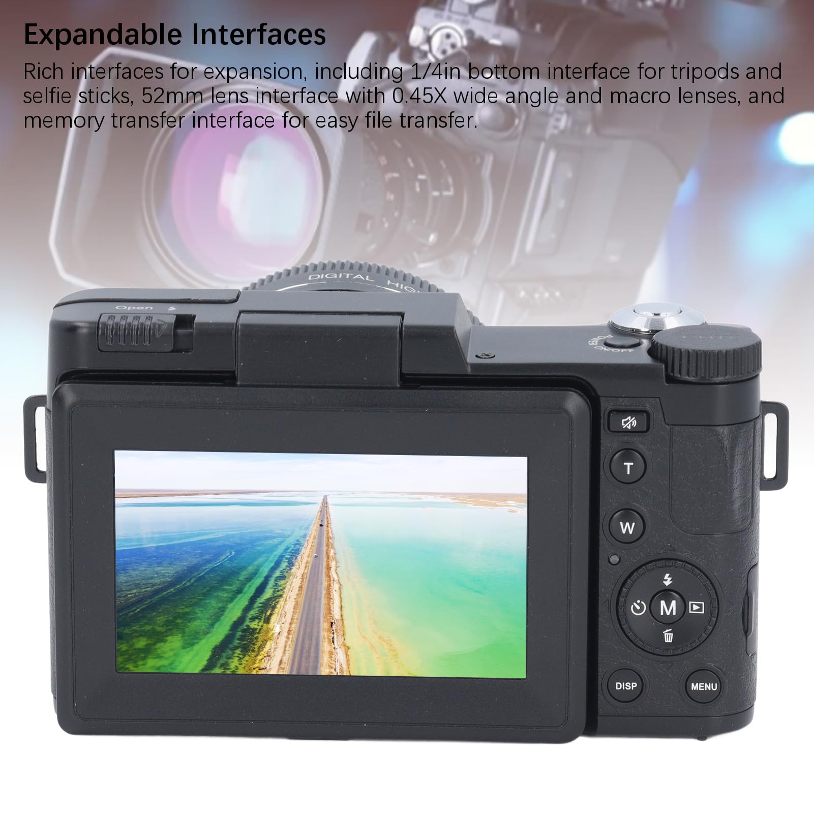 Amazon.com : 4K Digital Camera, Autofocus 48MP HD Vlogging Camera