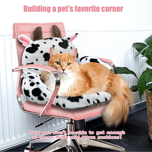 Miniatura 6 de Cute Chair Cushion, Gaming Chair Cushion with Backrest Non-Slip, Comfy Seat Cushion for Office Desk, Kawaii Chair Cushions for Gamer, Soft Chair