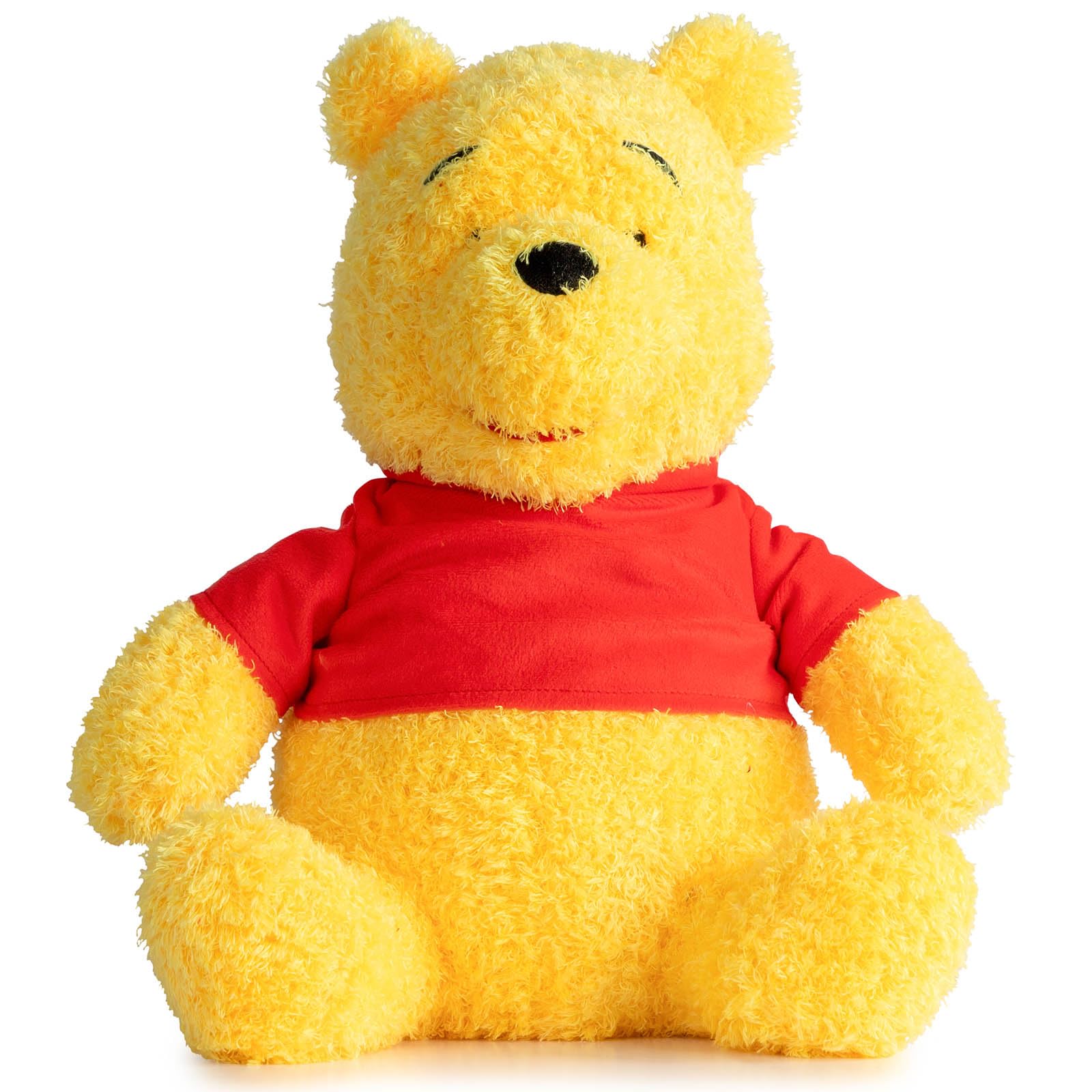 Jay Franco Disney Plush Pillow Buddy - Soft Plushie Stuffed Pillow, 14 Inches, Yellow - Winnie the Pooh