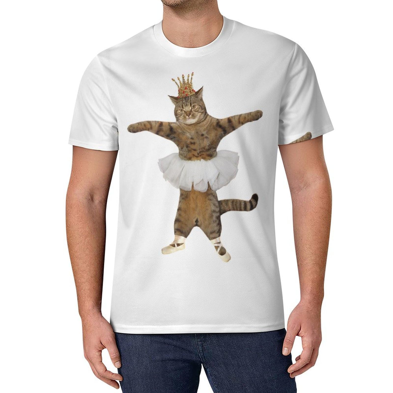 Amazon.co.jp: Tシャツ おもしろ 猫 バレエ おもしろ 猫柄 面白い ねこ