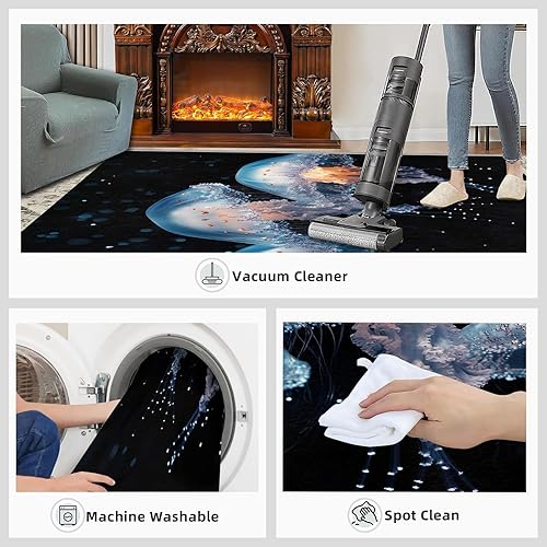 Miniatura 72 de Alfombras temáticas de hacker para dormitorio, alfombra digital de arte abstracto, alfombras Cyberpunk para sala de estar, alfombra antideslizante