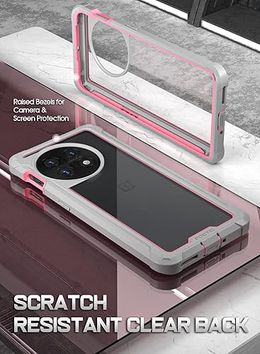 Miniatura 3 de Poetic Guardian - Funda para OnePlus 11 5G de 6.7 pulgadas (2023) prueba de caídas de grado militar de 20 pies, cubierta híbrida de cuerpo completo