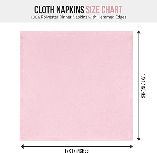 Vista 141 de Utopia Home Servilletas de tela negra (paquete de 12, 20 x 20 pulgadas), servilletas de cena ideales para fiestas, bodas y almuerzos/cenas Negro