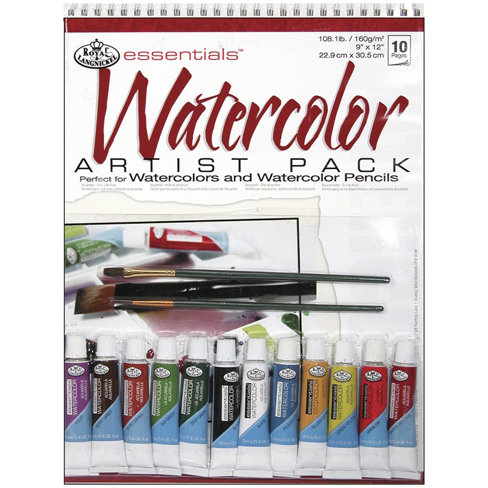 Royal & Langnickel RD-502 Pack bloc Tubes de peinture aquarelle