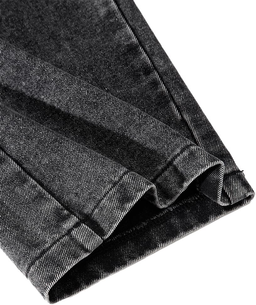 Nivne Tco Toddler Boys Baggy Cargo Jeans, Elastic Waist Denim Pants with Side Pockets, Trendy Casual Streetwear Fit for Kids - Image 4