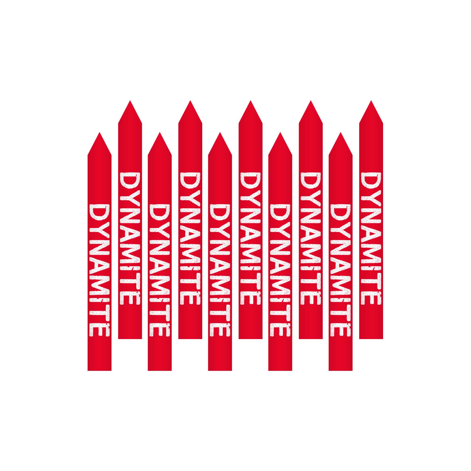 Amscan 9915533 TNT Dynamite Candles- 10 Pack