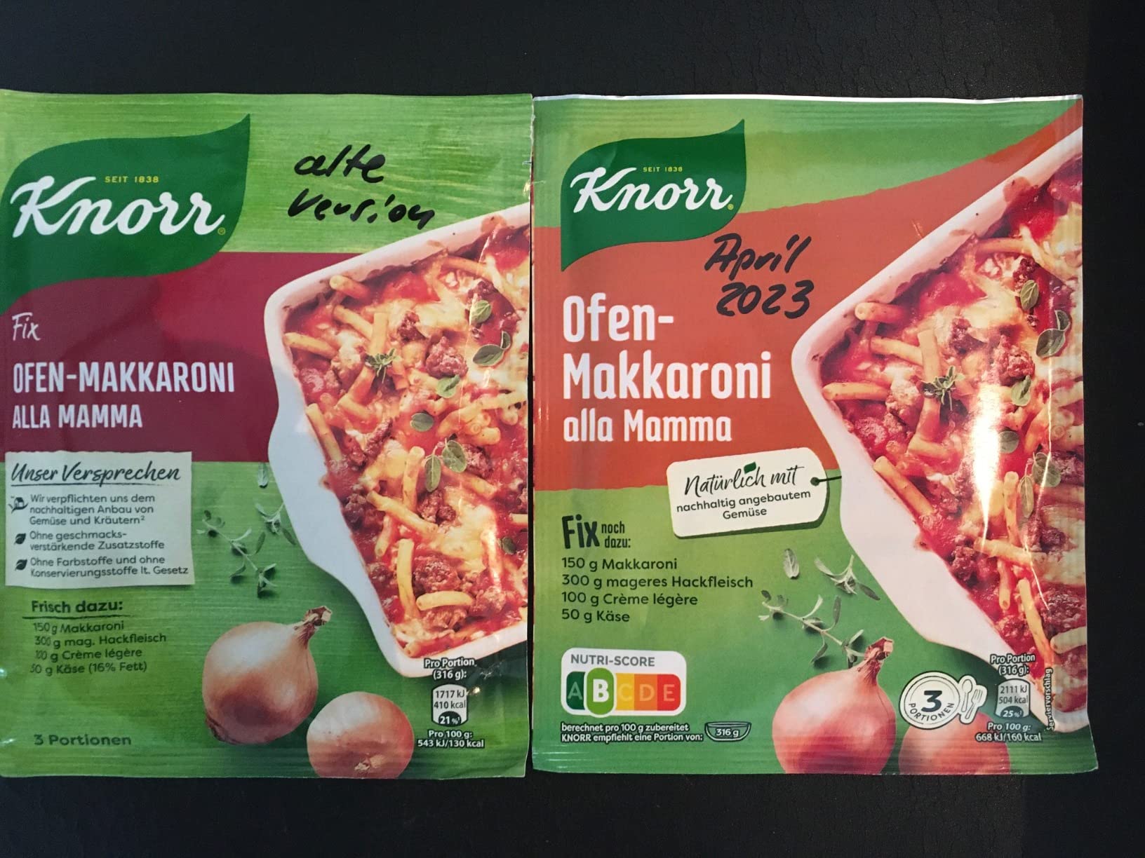 Knorr Natürlich Lecker Ofen Makkaroni Alla Mamma www.amazon.de