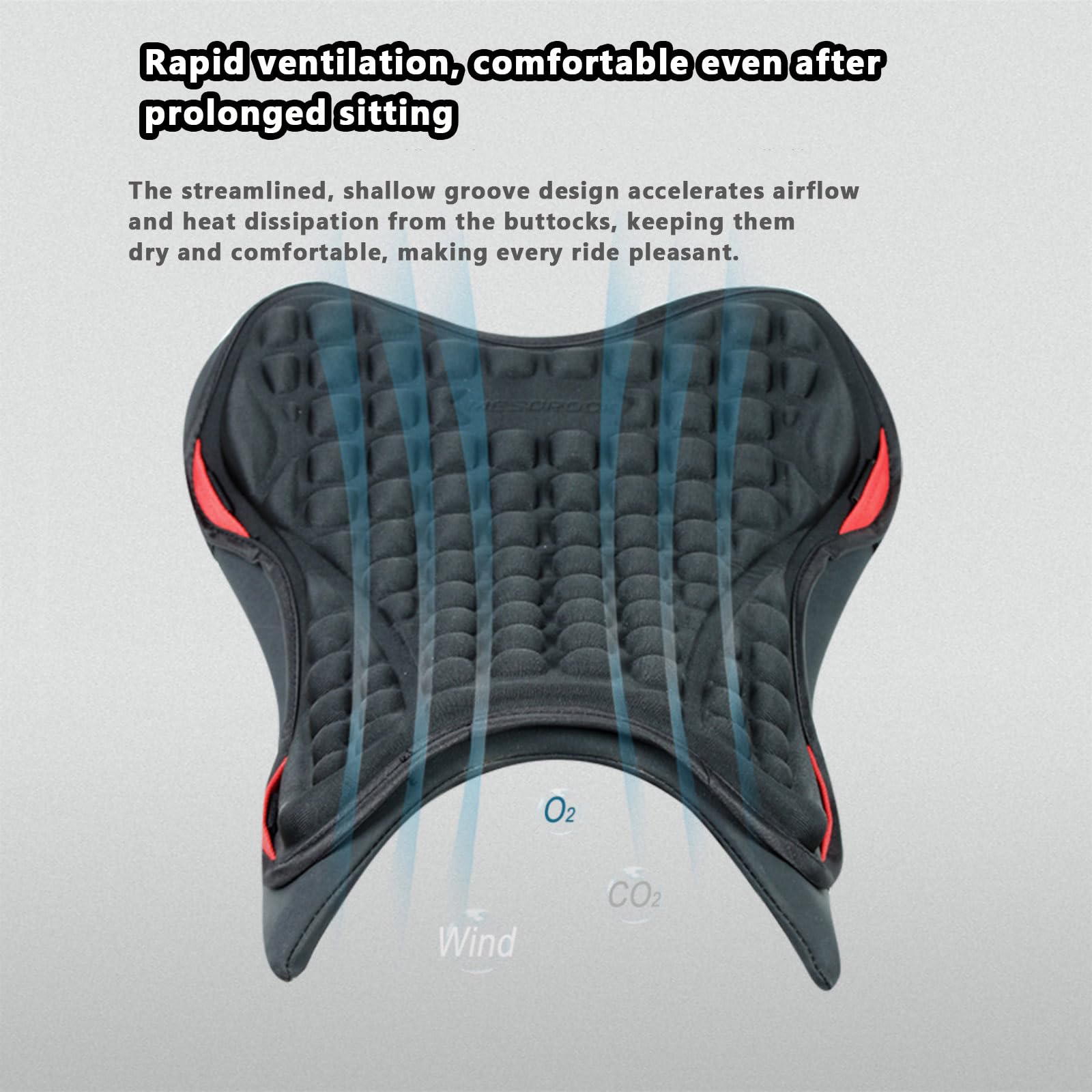 Cuscino Sella per Moto per Honda CB750 CB 750 Hornet, Comfortabile, Imbottitura, Antiscivolo, Traspirante e Decompressivo, Protezione Ideale per Lunghe Guide,Back Seat