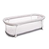Snuggle Nest Bassinet, Portable Baby Bed, for Infants 0 – 5 Months, Driftwood Grey