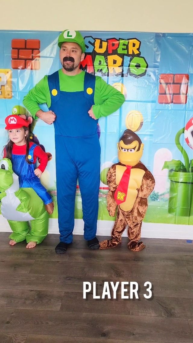 Adult Super Mario Brothers Classic Mario Boxed Costume: Jumpsuit Cap Mustache In Stock - Foto 11