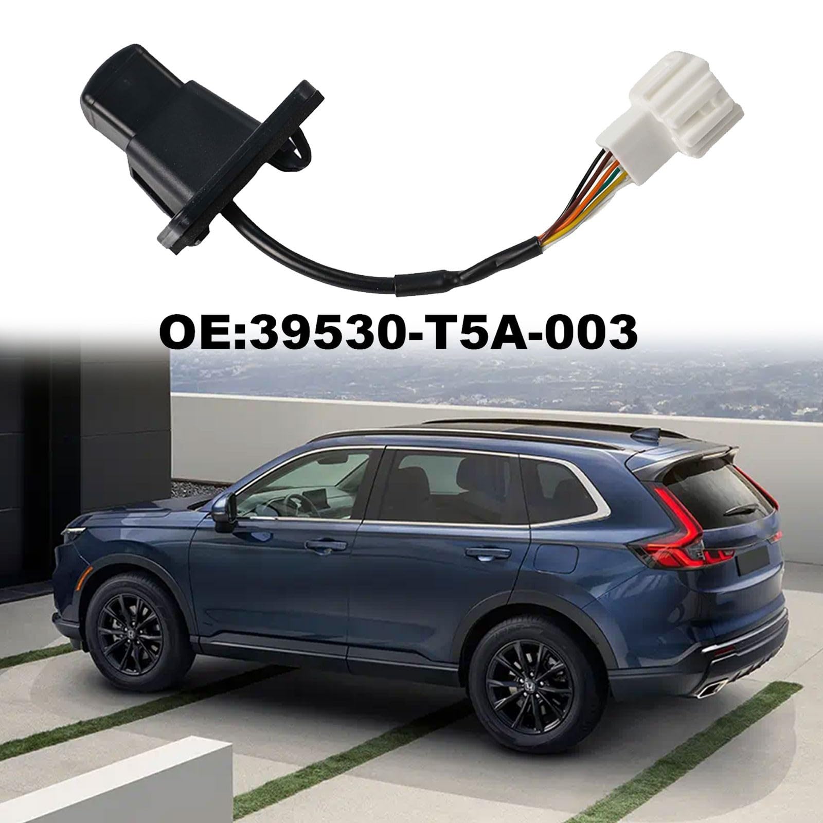 Cámara de visión trasera para Honda para jazz 2014-2018 IP68 impermeable