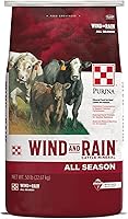 Vista 2 de Purina Nutrición Animal Viento y Lluvia Tormenta Texas All Season 7.5 Complete Ganado Mineral