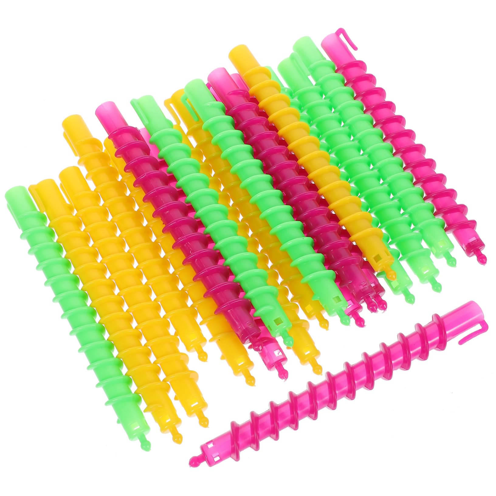 Varillas para Permanente en Espiral 100 Piezas Abs para Cabello