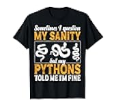 Royal Python Size Decor Food Design For Kids Ball Python T-Shirt