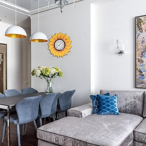 Miniatura 6 de MUMTOP Termómetros para exteriores para patio y exteriores, termómetro de pared para patio, pared o decoración, no requiere batería, termómetro