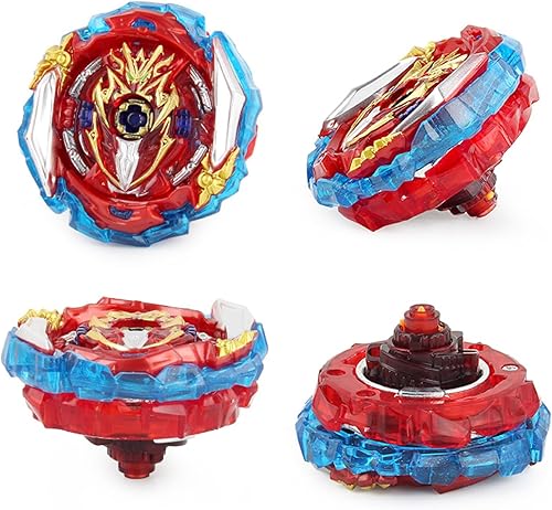 Miniatura 9 de Bey Battling Tops Burst SuperKing, Bey Blade Launcher y Grip Battle Game Set Right Spin DB Layer System Gyro Toys Set Regalos para niños Niños B-175