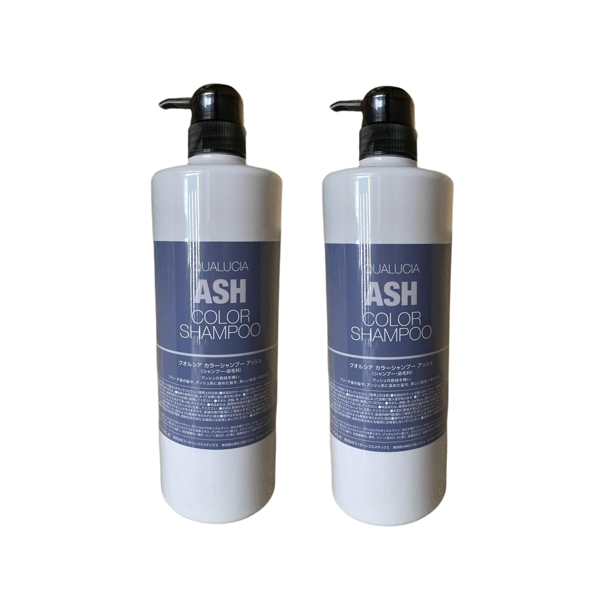 Amazon | フィヨーレ クオルシア カラーシャンプー 1000ml アッシュ ×2