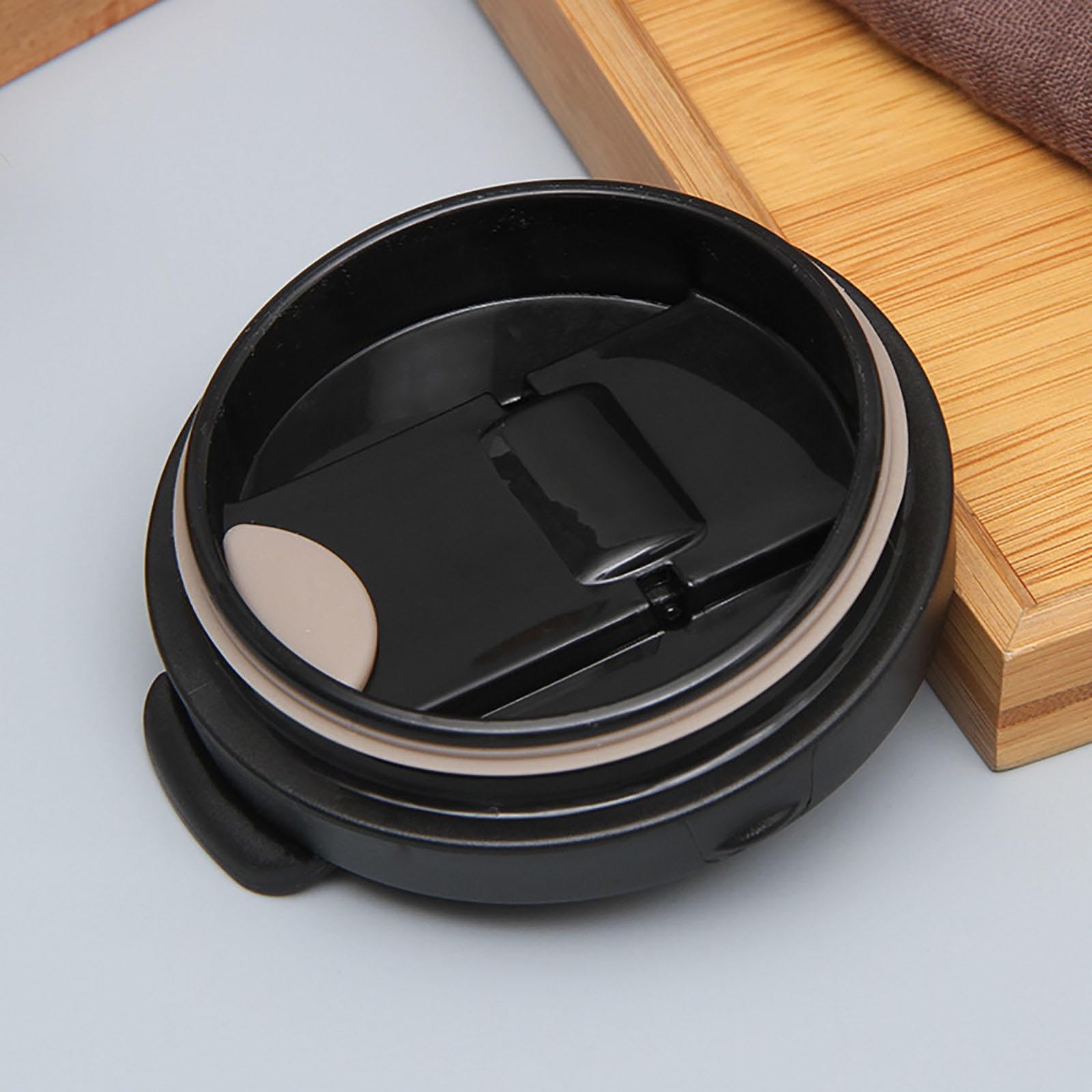 350/500 Ml Doppelwandiger Edelstahl-thermobecher Griff Kalte Heiße Getränke, Bpa-freie Isolierte Pulverbeschichtete Kaffeetasse, Büro Im Freien,D-350ml