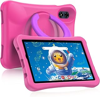 Kids Tablet,UMIDIGI G2 Tab Kids, Android 13 Tablet for Kids, 8(4+4) GB RAM 64GB ROM Up to 1TB, Children's Tablet with Parental Control, BT 5.0, WiFi 6, 10.1 inch Learning Tablet for Kids (Pink)