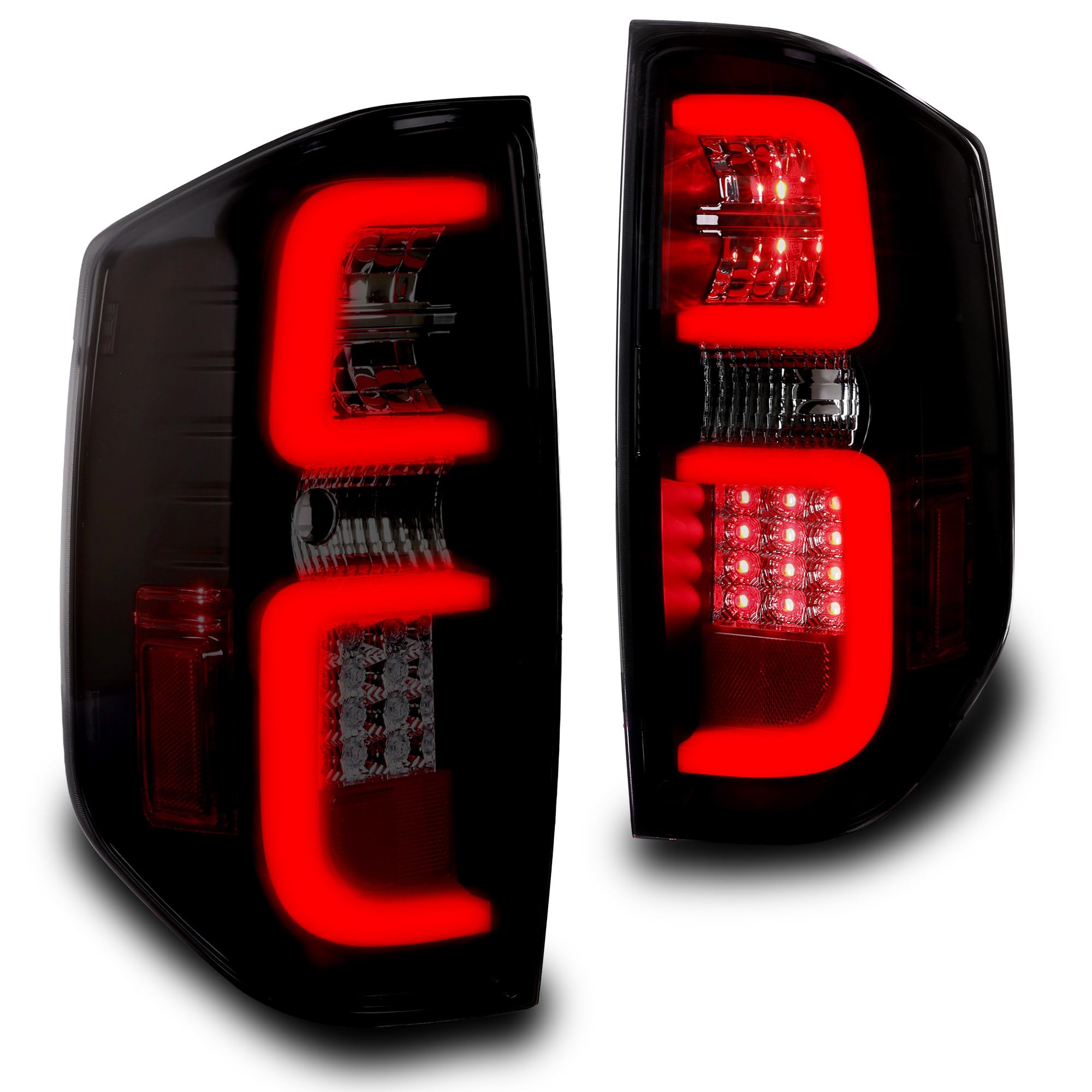 Amazon.com: TRUE MODS Smoked LED Tail Light Assembly Replacement